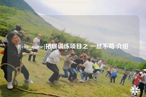德宏拓展训练项目之 一丝不苟 介绍